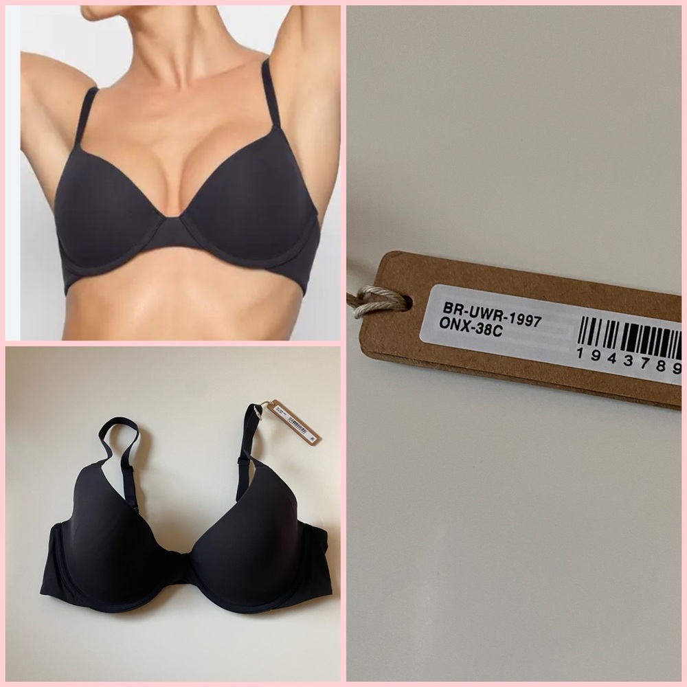 SKIMS Charcoal Bra